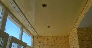 Натяжной потолок на балкон Прохладный, цена 6258 руб.
