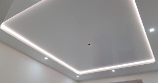 Светодиодные натяжные потолки Прохладный, цена от 1565 руб.